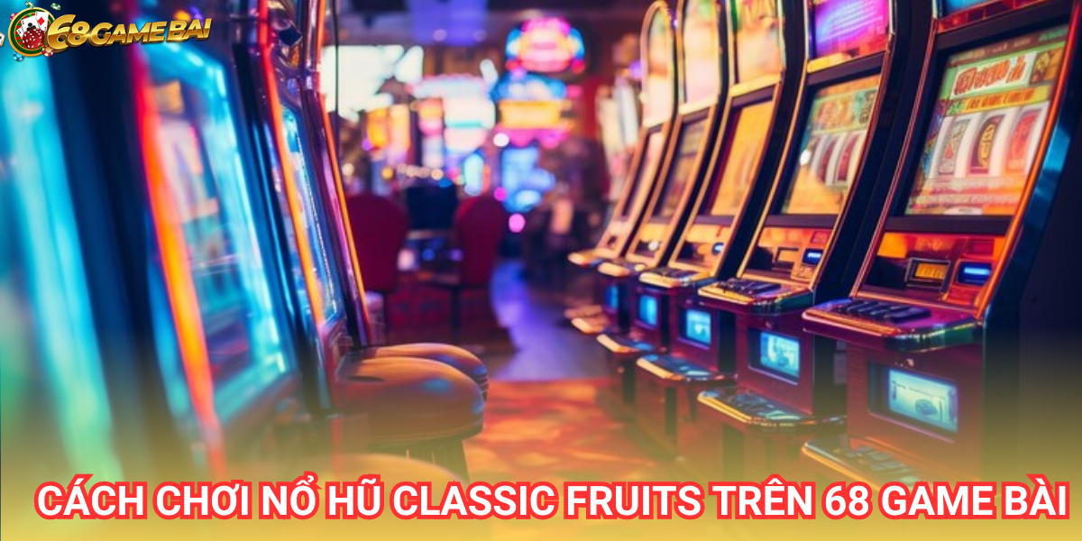 Nổ hũ Classic Fruits là slot game hấp dẫn tại cổng 68 game bài với tỷ lệ trả thưởng lớn