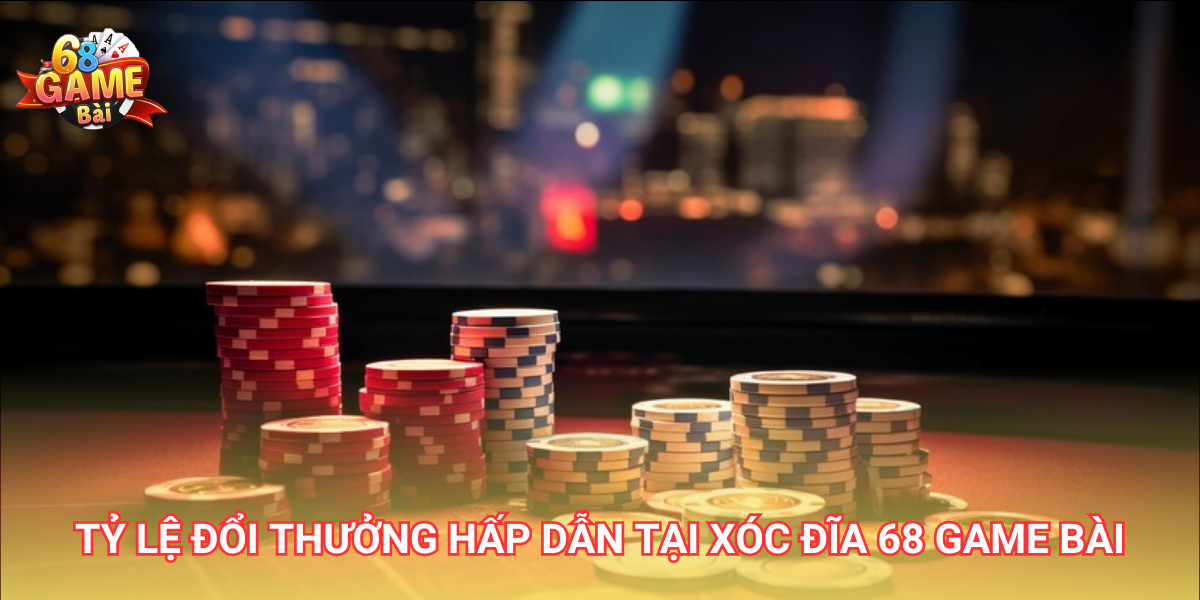 Tỷ lệ đổi thưởng hấp dẫn tại xóc đĩa 68 Game Bài
