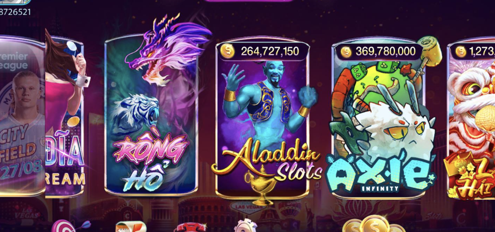 789Club: Vòng quay thần kỳ cùng Naruto, Aladdin và Super Mario
