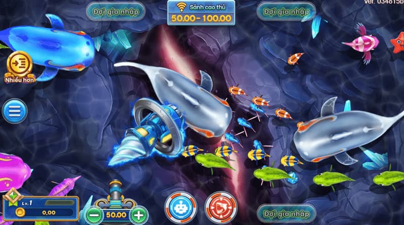 Trò chơi bắn cá đổi thưởng có cơ chế dễ chơi và dễ thao tác