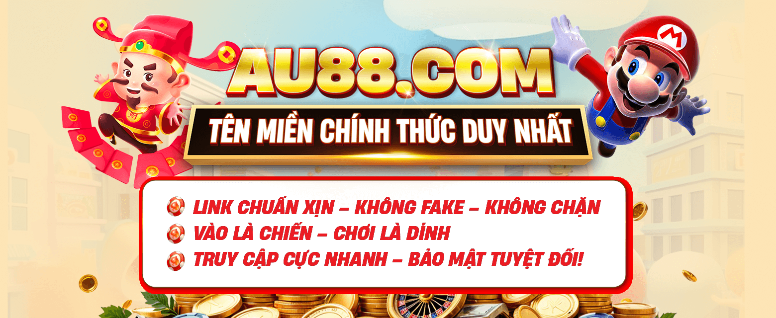 Top 10+ Nhà Cái Uy Tín Việt Nam 2025 | Đánh giá & Xếp Hạng 3 Au88 - Nhà cái hàng đầu vừa ra mắt năm 2025